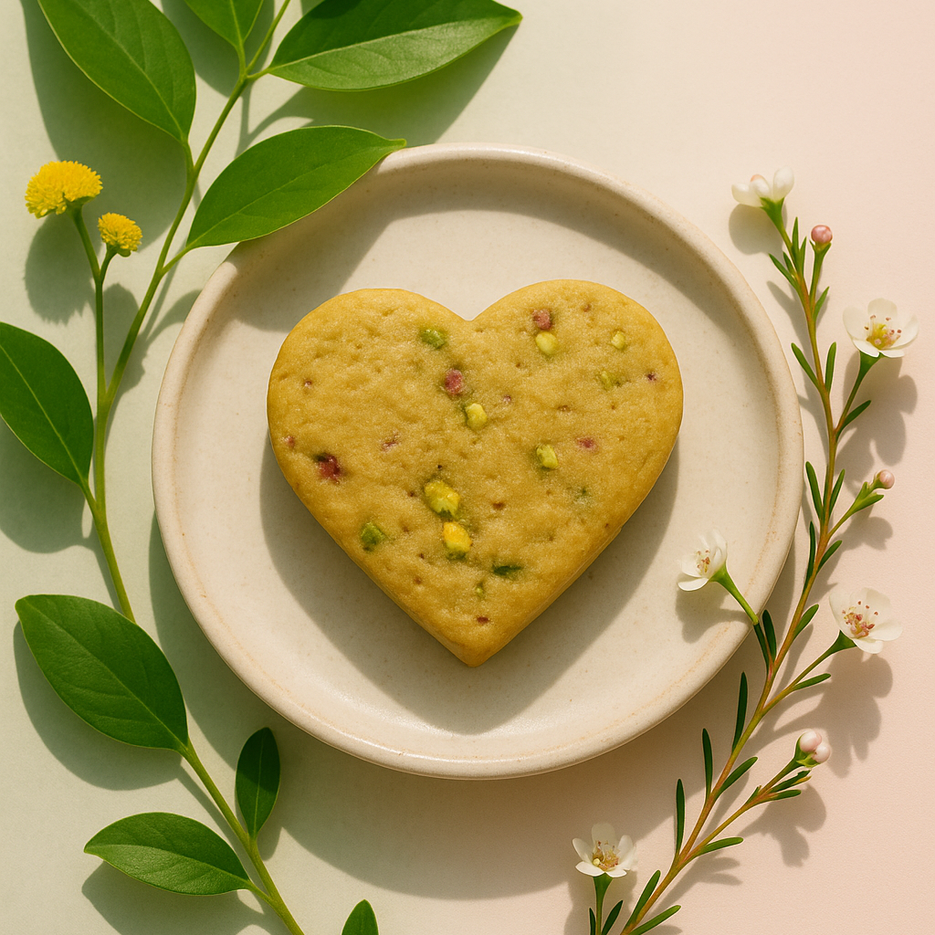 Luvfill 10g Protein Cookie with Pistachio & Raspberry [30 PACK] (All Natural, Clean Label Healthy Ingredients, Vegan)