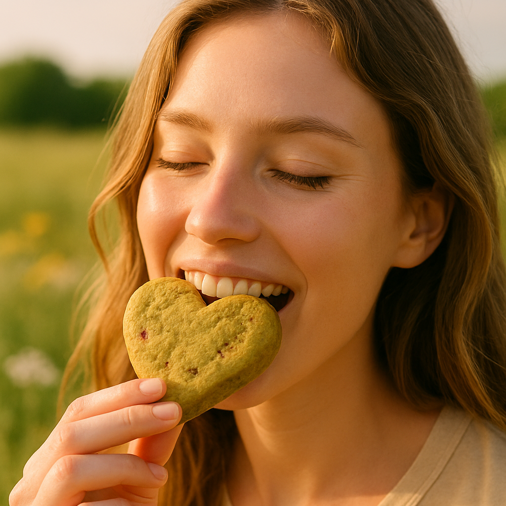 Luvfill 10g Protein Cookie with Pistachio & Raspberry [30 PACK] (All Natural, Clean Label Healthy Ingredients, Vegan)